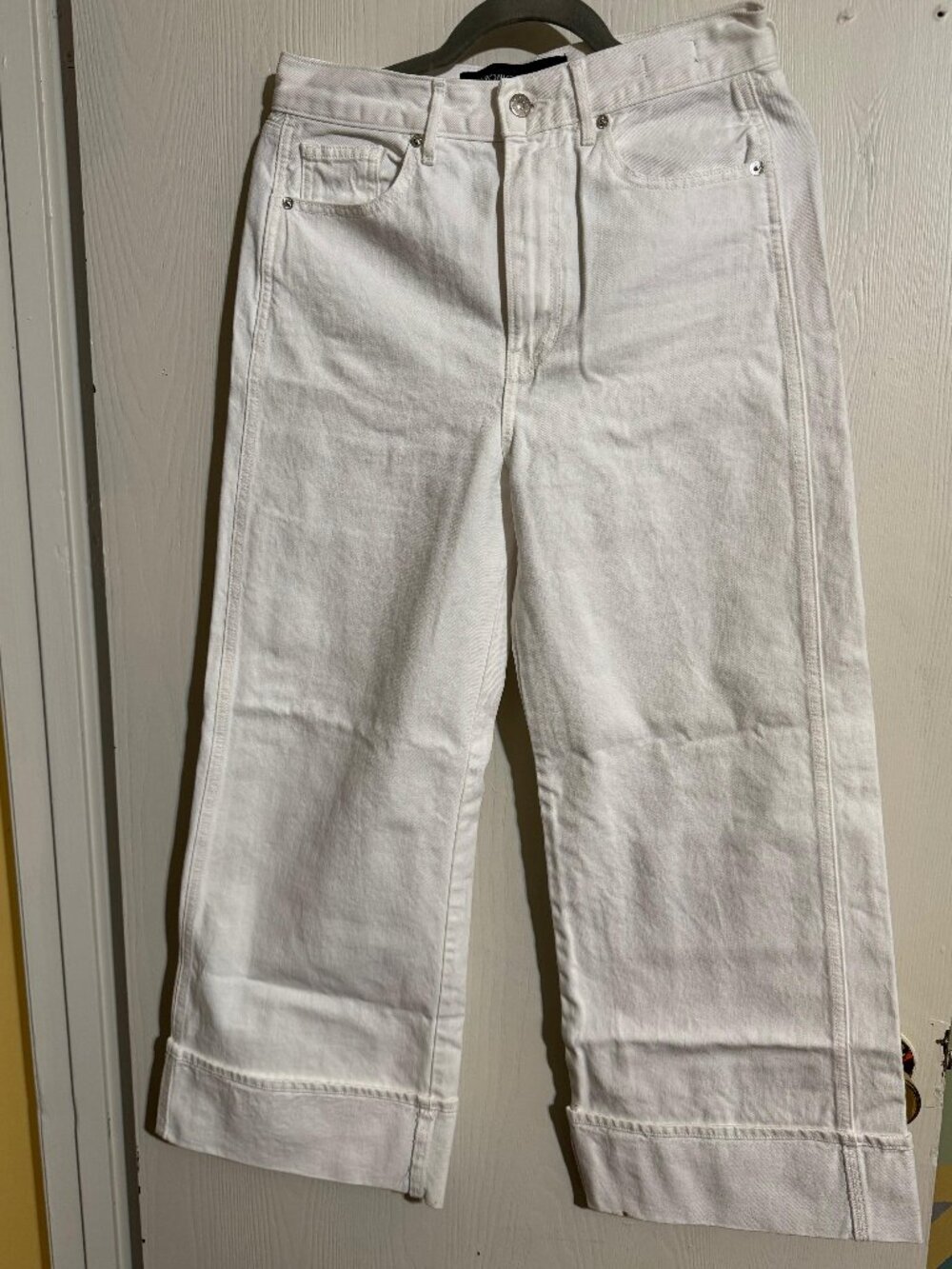 Taylor High Waist Crop Wide Leg Jeans